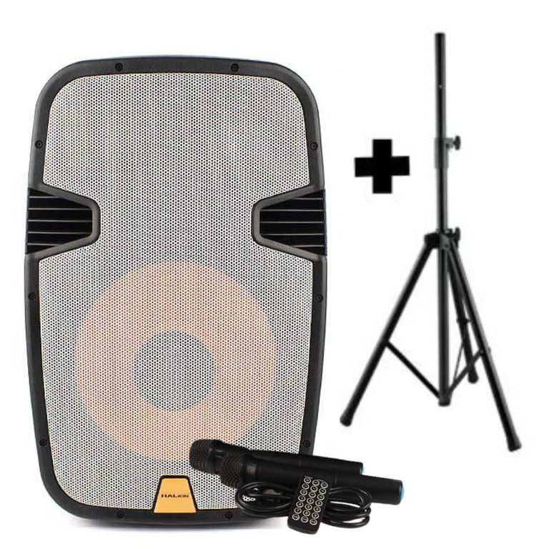Parlante PHA 15MB 2000W PMPO + SOPORTE 1,8M