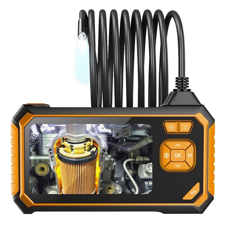 Camara Endoscopio 1 Metro - Con Pantalla 4.3 Pulgadas y Luz Led