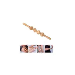 GENERICO - Rodillo Masajeador Anticelulítico de Drenaje Linfático Maderoterápia