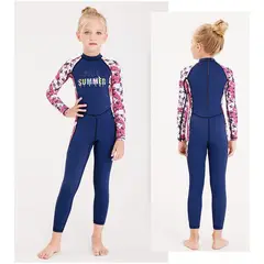 GENERICO - Traje de baño completo para niñas upf50