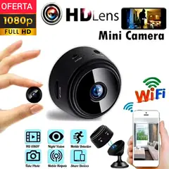 OEM - MINI CAMARA ESPIA MAGNETICA WiFi HD 1080P GRABA NIÑERA
