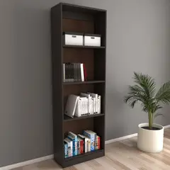 NACION MUEBLES - ESTANTE RHEA COLOR NOGAL NM