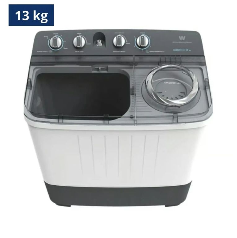 Lavadora Semi-Automática Wwtm13m2xsww Superior 13 Kg