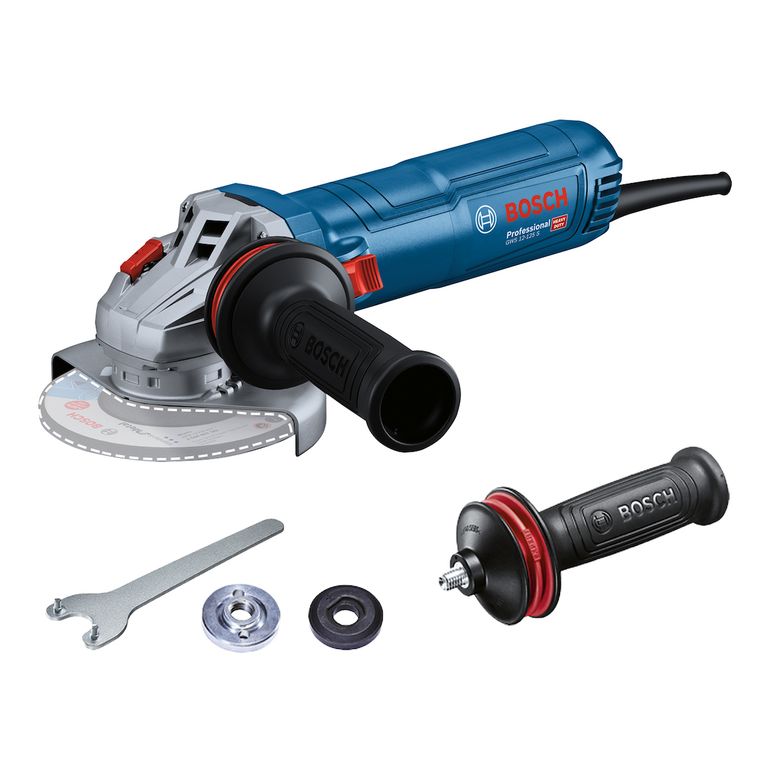 Amoladora Angular 5 1200w 11000 Rpm Gws 12-125 S Ind.