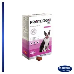 PROTEGGO - Antipulgas para perros 100mg de 4.5 a 10 kg