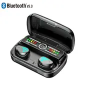 GENERICO - Audífonos M27 - V53 blueetooh con pantalla LED