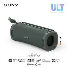SONY - Parlante Bluetooth SRS-ULT10 Portátil ULT FIELD 1 Gris