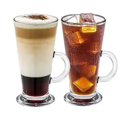 GENERICO - Set x 6 Tazas Cónicas de Capuchino 275ml