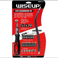 GENERICO - JUEGO DE PUNTAS DE DESTORNILLAADOR 25PCS WISEUP