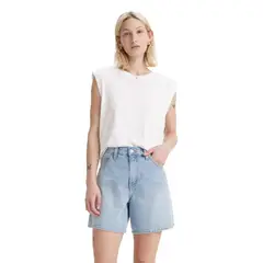 LEVIS - Polo Mujer Relaxed Fit Blanco