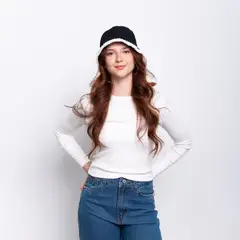 EVANIC - POLO RIB BASIC - MUJER