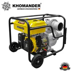 KHOMANDER - MOTOBOMBA AUTOCEBANTE 6" x 6" A GASOLINA 18 HP -