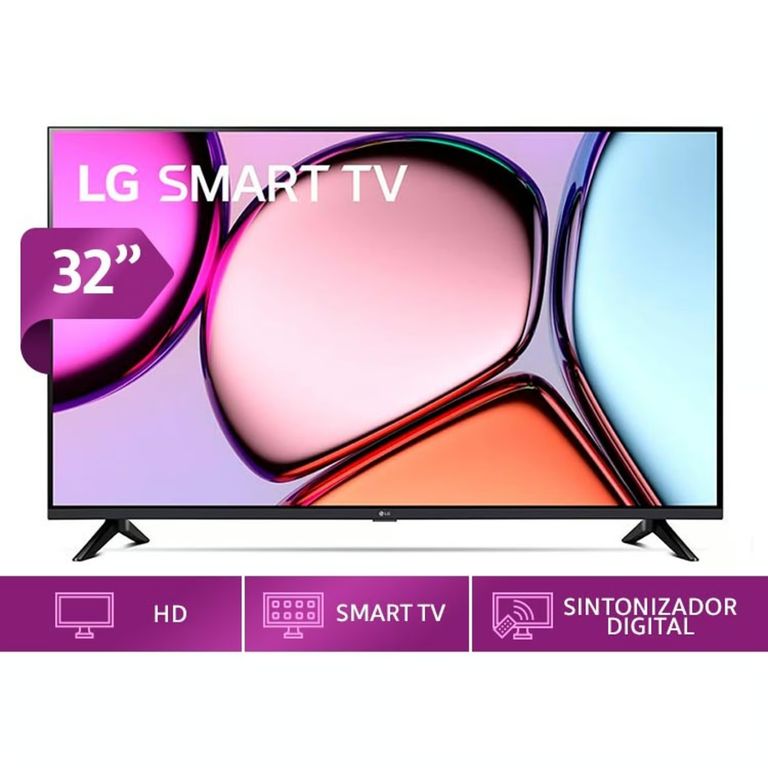 Televisor LED Smart 32 TV HD con ThinQ AI 32LQ600BPSA.