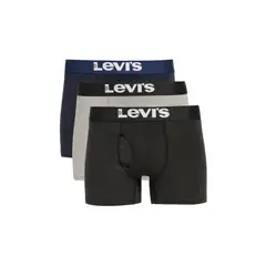 LEVIS - Boxer Hombre 3 Pack Negro