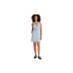 LEVIS - Vestido Mujer Halter Dress Celeste