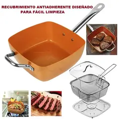 GENERICO - Sartén antiadherente Copper Pan