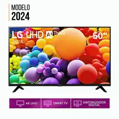 LG - Televisor 50" 50UT7300 UHD 4K Smart tv 2024