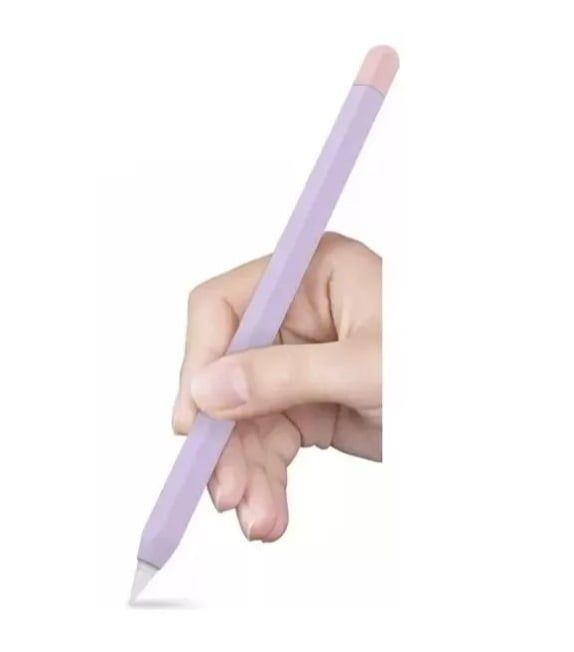 Funda case protector cobertor para apple pencil PRO color lila