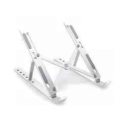 GENERICO - Soporte de Laptop Tablet Plegable Regulable de Metal