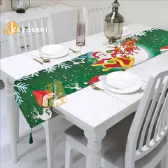 CASATEX - Camino de Mesa Navideño 33x180 cm PAPA NOEL Nº5