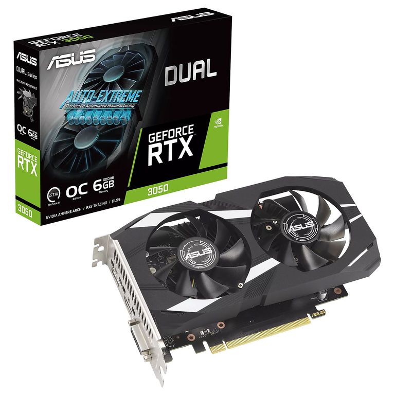 TARJETA GRAFICA DUAL RTX3050 6GB GDDR6 PCIE 4.0.
