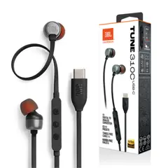 JBL - AUDIFONOS TUNE 310C COLOR NEGRO - CONECTOR USB TIPO C