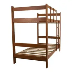 MUEBLES MACRUMO - Camarote de Madera Shihuahuaco de 1.5 Plz + Acabado