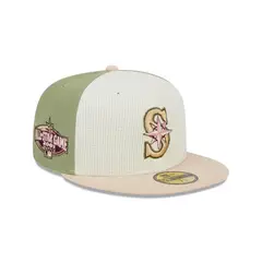 NEW ERA - Gorra 59Fifty Seattle Mariners Thermal Front Green MLB