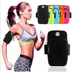 GENERICO - Pack 2 brazalete deportivo para celular o audifon