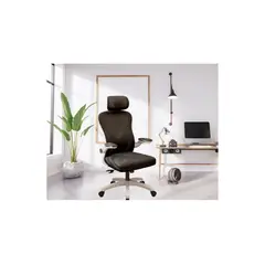 GENERICO - Sillas Ergonómica de Oficina Soporte Lumbar Ahorra Espacio Razer modelo 922 blanco y negro