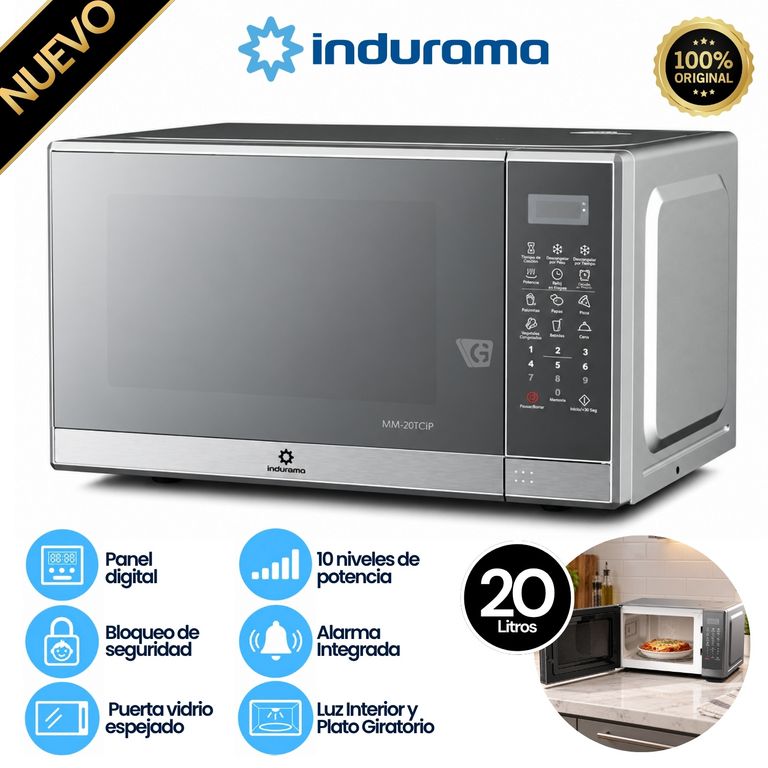 Horno Microonda MWI-20TCRP 20Lts