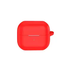 GENERICO - Funda de Silicona para Audífonos Samsung Buds 3 Pro Rojo