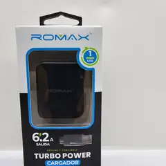 ROMAX - CARGADOR DE CELULAR TYPE C 66W NEGRO