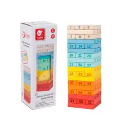CLASSIC WORLD - Juego Torre Colorido de Lujo Deluxe Tower Game