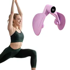 GENERICO - Entrenador corrector De Cadera con contador digital - Rosado
