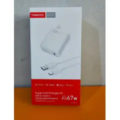 TRANYOO - CARGADOR PARA CELULAR TRAMYOO TIPO-C Fit-67W BLANCO