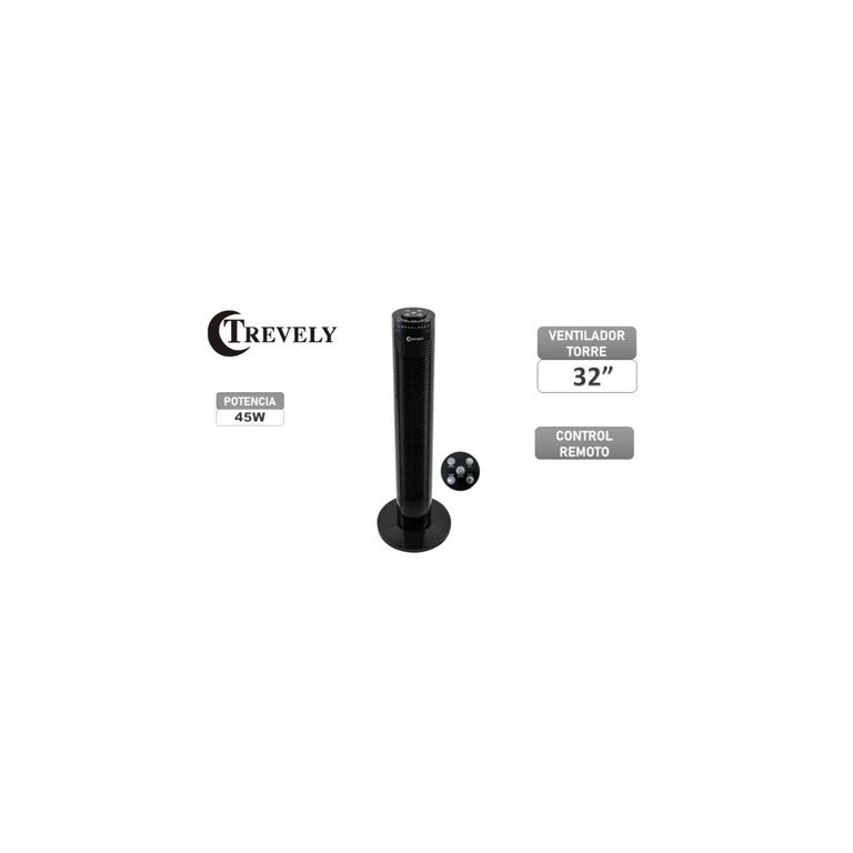 Ventilador torre VT-145 Negro - 45W