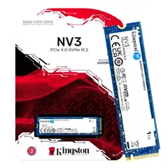 KINGSTON - DISCO SOLIDO 1TB M.2 SSD 2280 PCIE NVME PCI 4.0 (NV3)