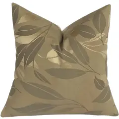 MAAT - Cojin Hojas Oro 45x45cm