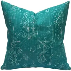 MAAT - Cojin Wari Turquesa 45x45cm