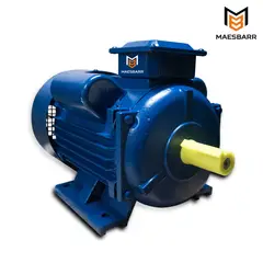 MAESBARR - Motor eléctrico monofásico azul de 3 HP