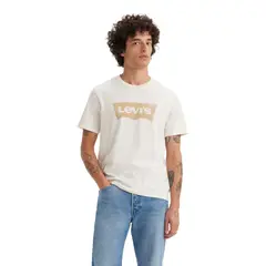 LEVIS - Polo Hombre Graphic Crewneck Tee Blanco