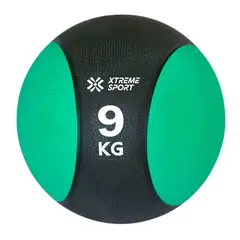 XTREME SPORT - Pelota Balón Medicinal 9Kg con Rebote