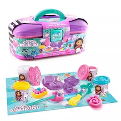 LA CASA DE GABBY - Maletin con Masas para Moldear Casa de Gabby