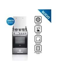 INDURAMA - COCINA CORUÑA Q 4 HORNILLAS CROMA