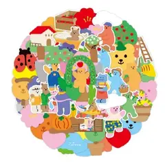 GENERICO - Pack 50 stickers osos