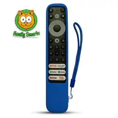 TCL - Funda de silicona para Control remoto Rc902v Azul