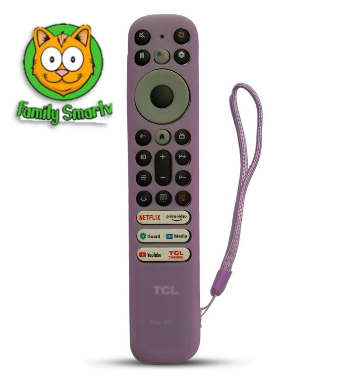 Funda de silicona para Control remoto Rc902v Violeta