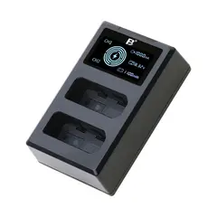 GENERICO - Cargador EN-EL14 doble con pantalla FB