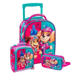 SCOOL - SET MALETA EVA 3D MED PAW PATROL NIÑA